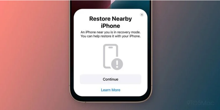 东坡苹果手机维修分享iOS 18无线恢复功能可用另一部iPhone恢复变砖的iPhone 16 